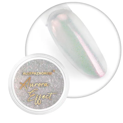 Allepaznokcie Pyłek do paznokci Aurora Mirror Intensive 0,3 g Nr 5
