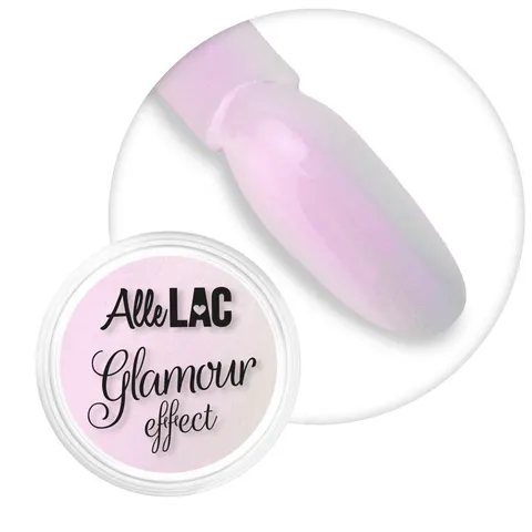 AlleLac Pyłek do paznokci Glamour Effect Purple 1g Nr 4