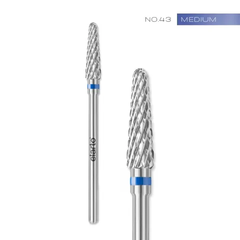 Elarto Frez NO43 STOŻEK ZAOKRĄGLONY Z WĘGLIKA WOLFRAMU 3,8X14,5MM