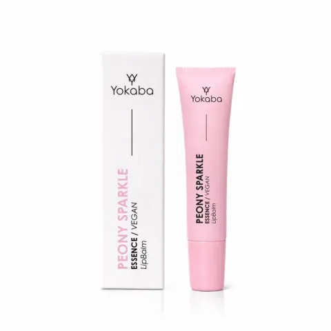 Yokaba balsam do ust Peony Sparkle Essence/Vegan LipBalm 15ml