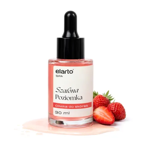 Elarto Oliwka do skórek Szalona Poziomka 30 ml