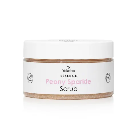 Yokaba Peony Sparkle Scrub hand & body Vegan 250 g