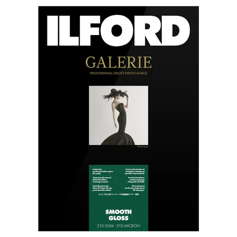 Papier ILFORD GALERIE Smooth Gloss 310 g/m2 - A2, 25 arkuszy