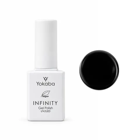 Yokaba Lakier hybrydowy Infinity 02 Black Diamond 7ml