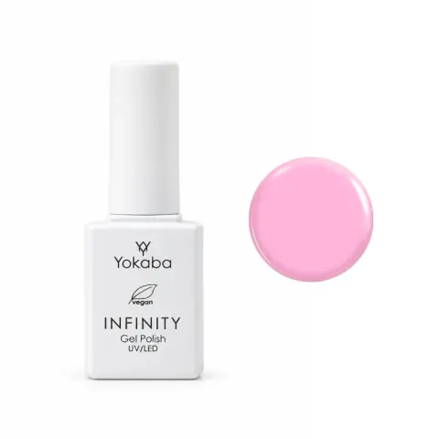 Yokaba Lakier hybrydowy Infinity 07 Candy Pink 7ml