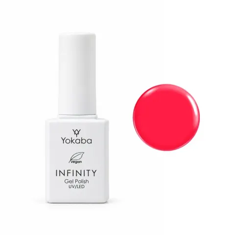 Yokaba Lakier hybrydowy Infinity 10 Electric Pink 7ml