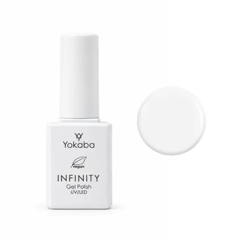 Yokaba Lakier hybrydowy Infinity 01 White Snow 7ml