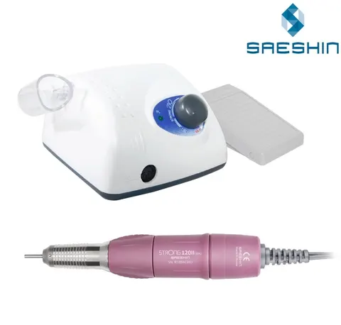 Frezarka do paznokci Saeshin Strong 210/120II 50 W (PINK)
