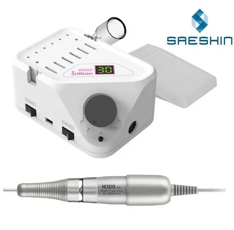 Frezarka do paznokci Saeshin BRILLIAN B350D/H300 (SILVER)