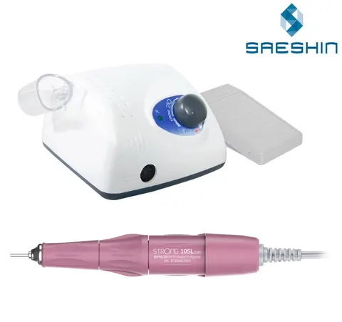 Frezarka do paznokci Saeshin Strong 210/105L (PINK)