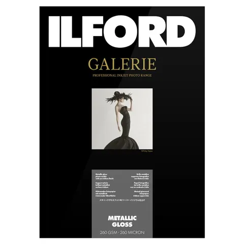 Papier ILFORD GALERIE Metallic Gloss 260 g/m2 - A3+, 50 arkuszy