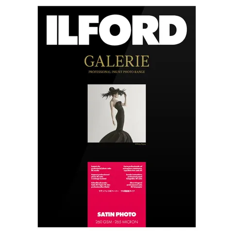 Papier ILFORD GALERIE Satin Photo 260 g/m2 - A3, 25 arkuszy