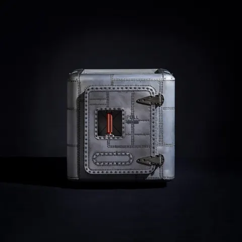 Stolik Boczny Cobra Aluminium 53 cm - Nowoczesny Design