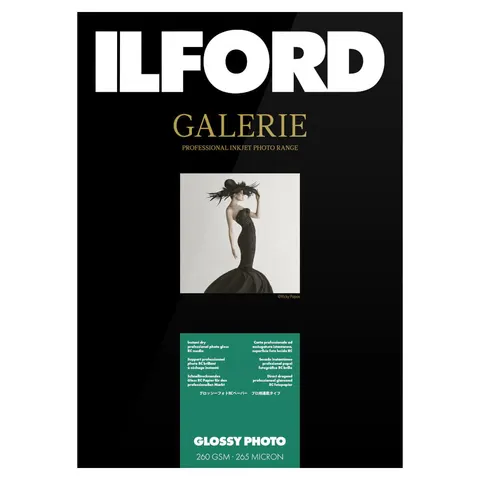 Papier ILFORD GALERIE Glossy Photo 260 g/m2 - A3+, 25 arkuszy
