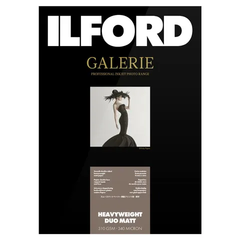Papier ILFORD GALERIE Heavyweight Duo Matt 310 g/m2 - 13x18, 50 arkuszy