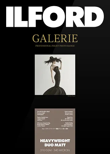 Papier fotograficzny Ilford Galerie Heavyweight Duo Matt 310g - A3 (25 arkuszy) (2005023)