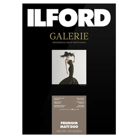 Papier ILFORD GALERIE Premium Matt Duo 200 g/m2 - A4, 25 arkuszy