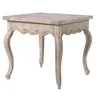 Stolik boczny Imperium Light 56 cm - stolik pomocniczy z drewna akacji