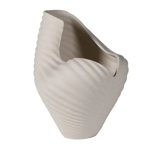 Porcelanowy wazon Symphony 40 cm biały wazon oryginalny design