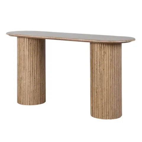 Konsola Travertine Column 152 cm – konsola z naturalnego trawertynu