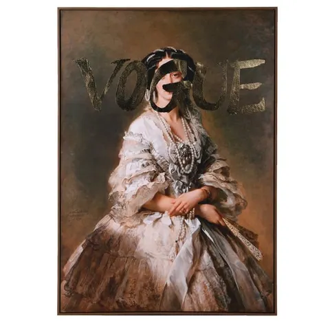 Obraz na płótnie Vogue Lady 140x100 cm – portret kobiety glamour