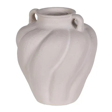 Beżowy wazon dekoracyjny Belgravia 35 cm