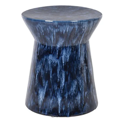 Stołek ceramiczny Kew Midnight Blue 45 cm