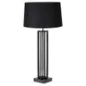 Czarna lampa stołowa Eaton Black 105 cm – stal nierdzewna