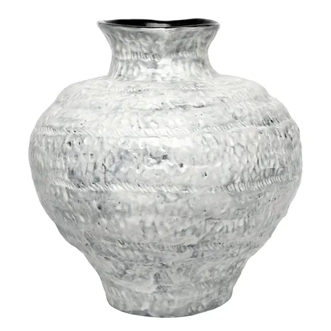 Wazon ceramiczny Luna 39 cm wazon dekoracyjny glazurowana ceramika