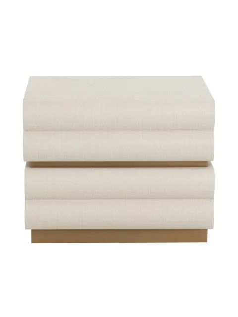 Szafka nocna Kensington Cream Raffia 61 cm