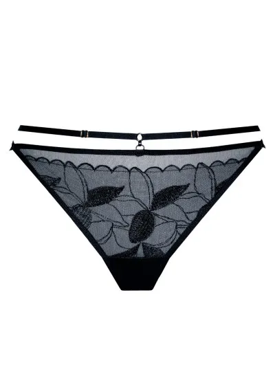 Samanta - Stringi Kendall C300 czarny XL Czarny