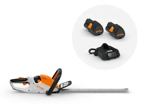 Nożyce akumulatorowe Stihl HSA 40, zestaw 2 x akumulator AS2 i ładowarka AL1