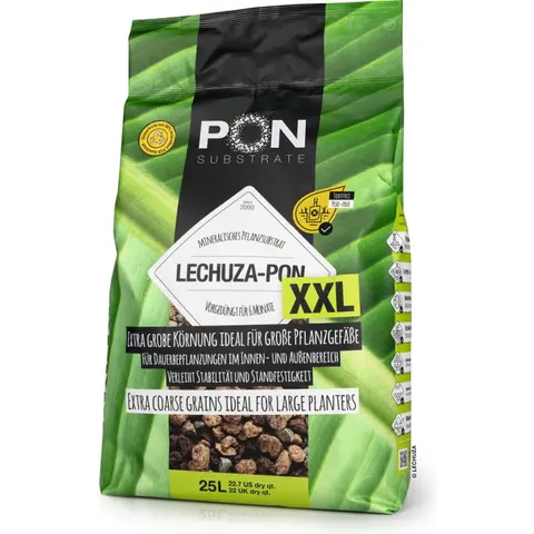 Lechuzapon XXL, 25 l specjalistyczne, bezglebowe podłoże mineralne