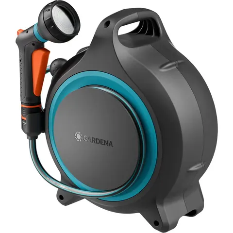 Przenośna skrzynka na wąż MoveMatic 12 m + 1,5 m
