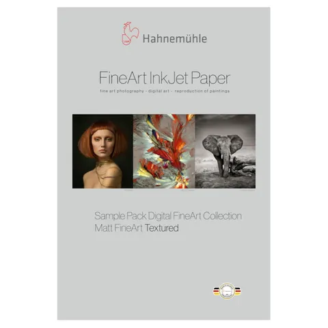 Próbnik papierów HAHNEMUHLE Sample Pack - Matt FineArt Textured - A3+ / 5x2 arkusze