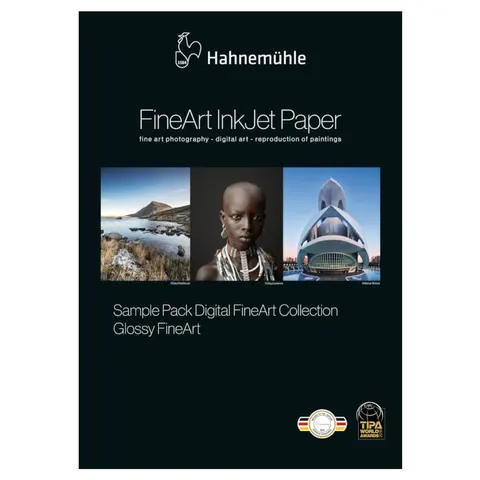 Próbnik papierów HAHNEMUHLE Sample Pack - Glossy FineArt - A3+ / 8x2 arkusze