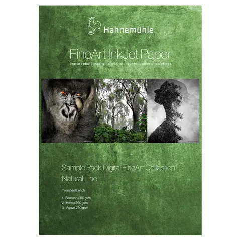 Próbnik papierów HAHNEMUHLE Sample Pack - Natural Line - A3+ / 3x2 arkusze