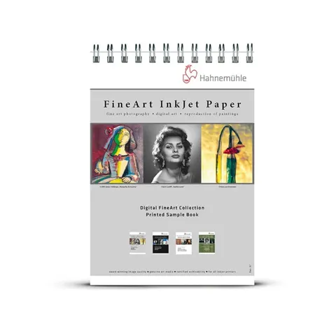 Wzornik papieru HAHNEMUHLE Digital FineArt Collection Sample Book - A3