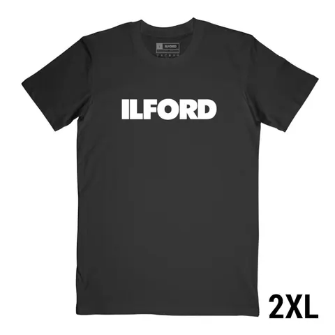 Koszulka ILFORD Official Classic T-Shirt - czarna / rozmiar 2XL
