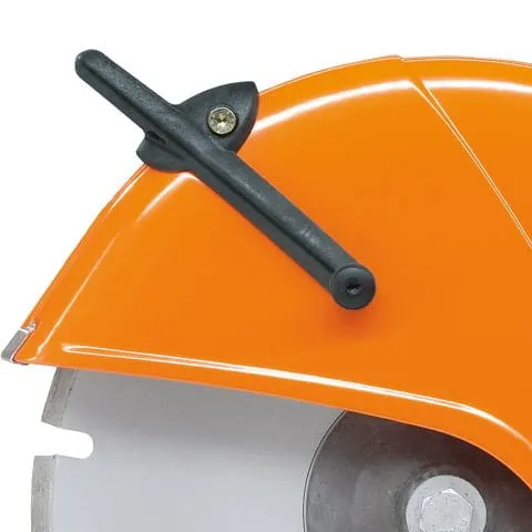 Osłona tarczy w przecinarkach Stihl TS 420 ; TS 700