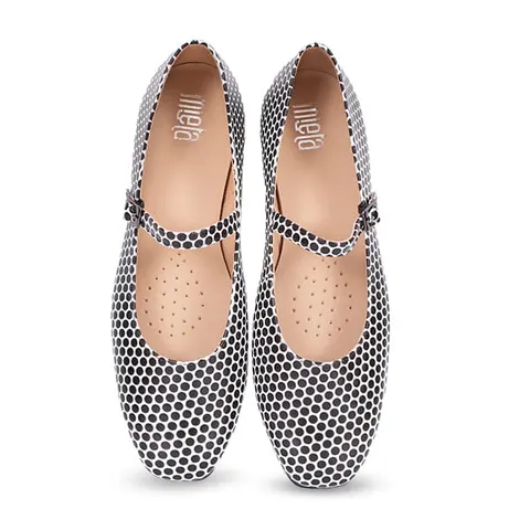 Baleriny Atena Black Dots