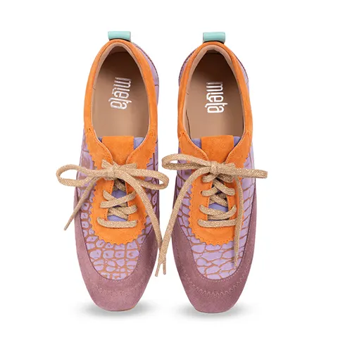 Sneakersy Slim Lovely Croco