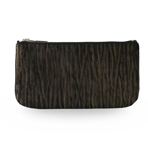 Kosmetyczka czarno-złoty słoń