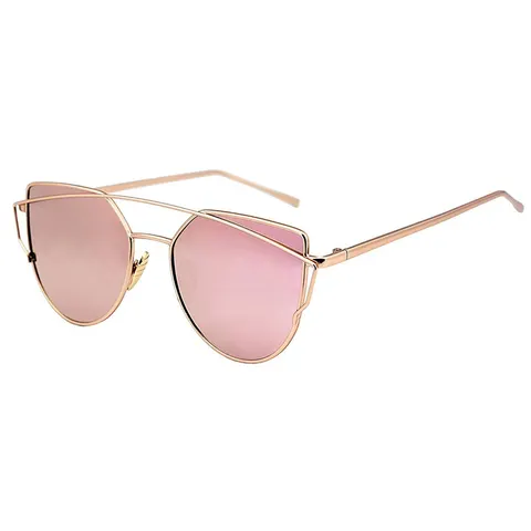 Lustrzanki pink złote