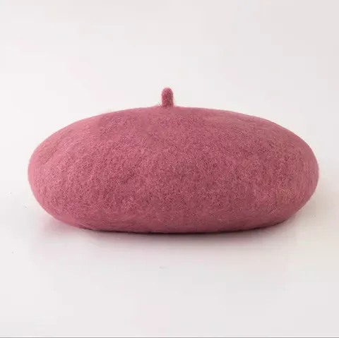 Beret Różowy