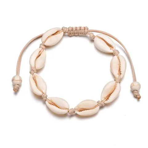 Bransoletka sand shell krem