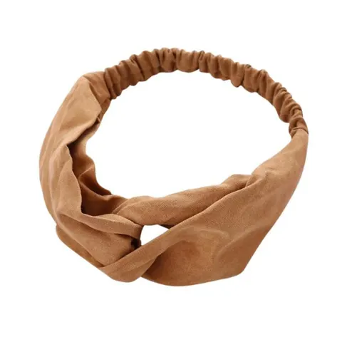 Opaska Boho brązowa