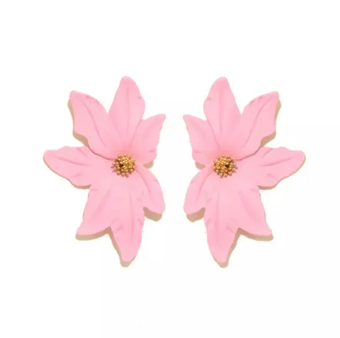 Kolczyki Wings Flo Pink
