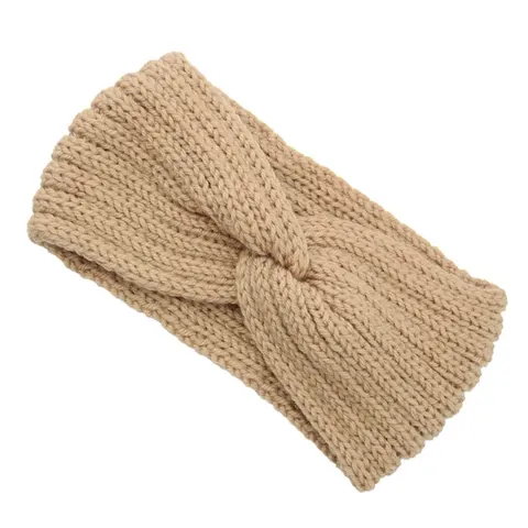 Opaska Turban Wool Beige