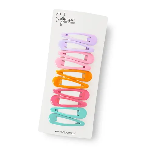 Zestaw Spinek girl pastele - 10 sztuk